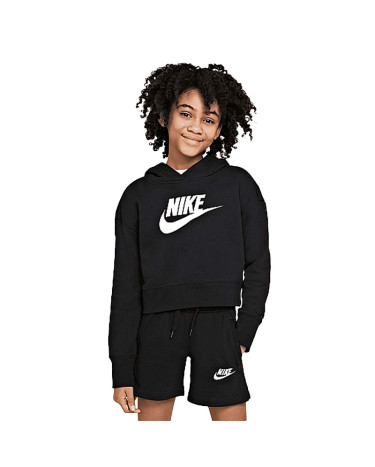 Jacket Nike NSW CLUB FT CROP HOODIE HBR DC7210-010