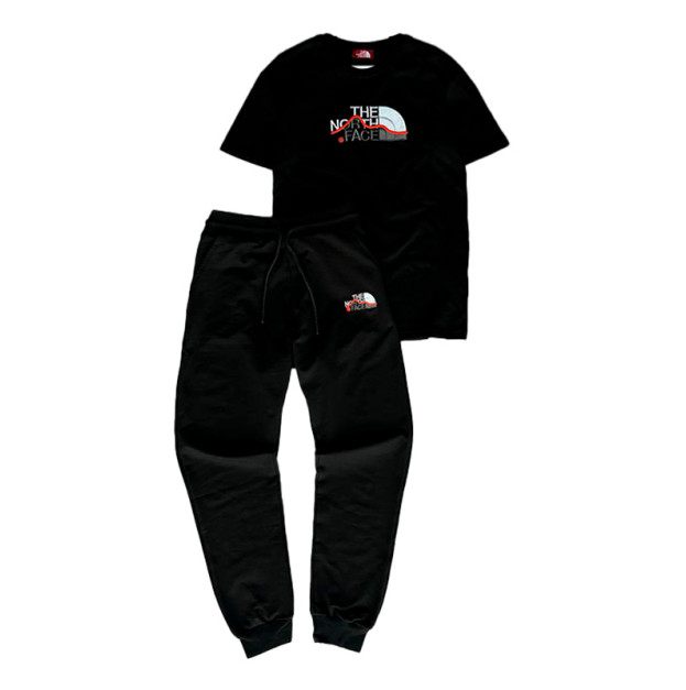 Комплект футболка та штани The North Face Wave Black NF0A7UBI-777