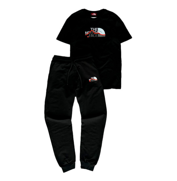 Комплект футболка та штани The North Face Wave Black NF0A7UBI-777