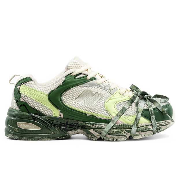 New Balance 530 Custom Beige Green