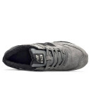 New Balance 574 Grey Black Two З ХУТРОМ