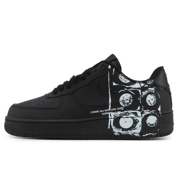 Nike Air Force 1 Low x Supreme x Comme des Garçons SHIRT Eyes Black