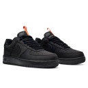 Nike Air Force 1 Low Black Orange С МЕХОМ