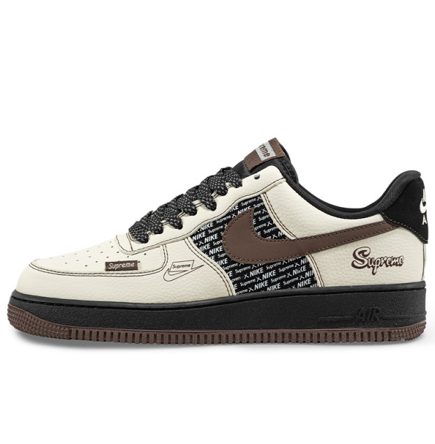 Nike Air Force 1 Low x Supreme Beige Brown