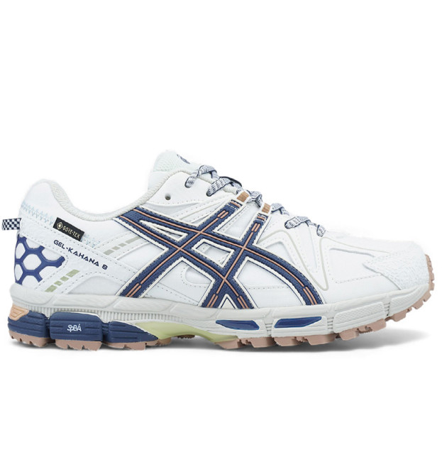 Asics Gel Kahana 8 Gore-Tex Beige Blue Two