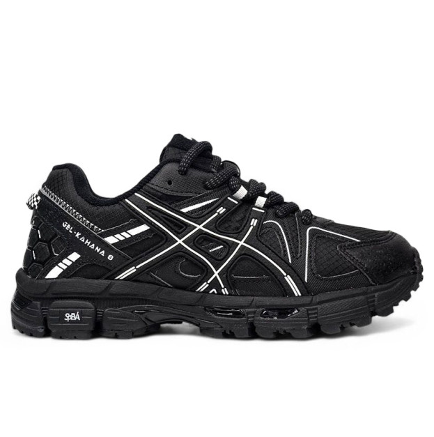 Asics Gel Kahana 8 Gore-Tex Cordura Black White Termo