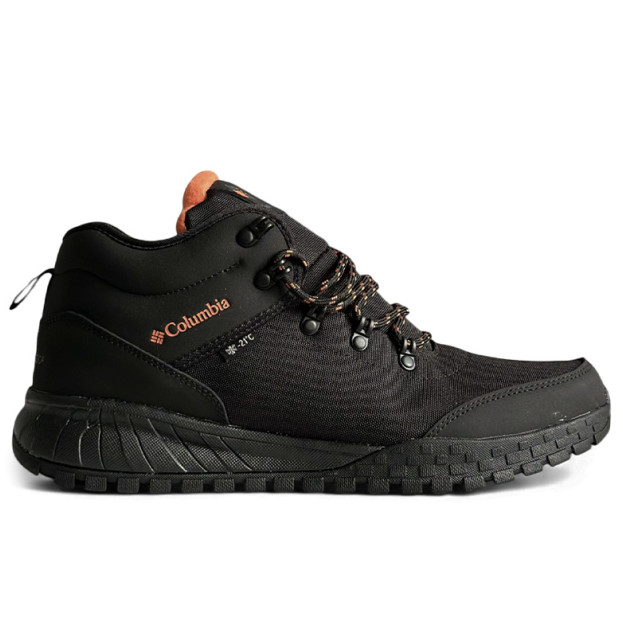Columbia Fairbanks Waterproof Gore-Tex Mid Black Orange
