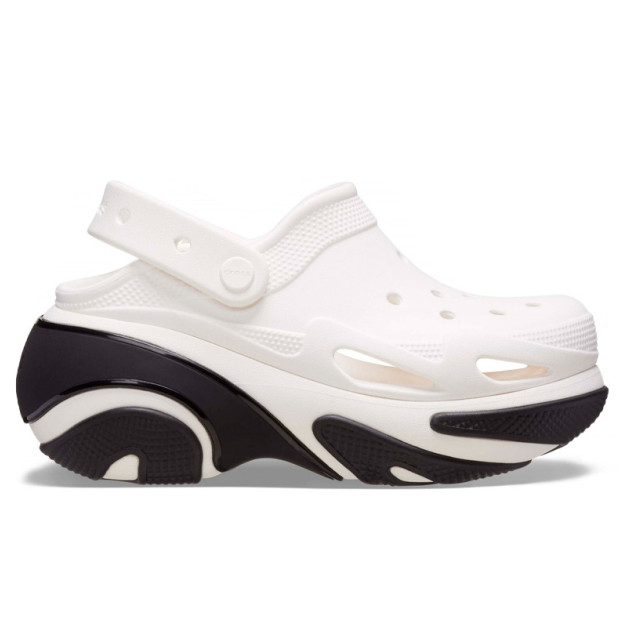 Crocs Bubble Crush Clog Platform White