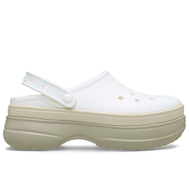 Crocs Classic Stacked Clog White