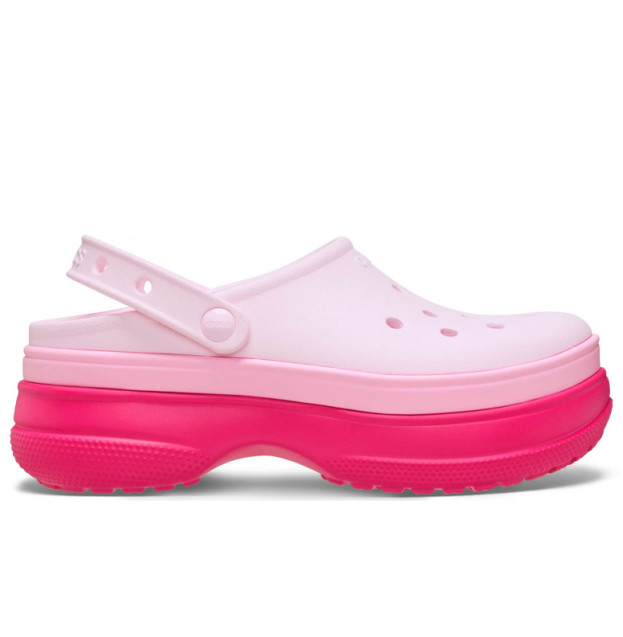 Crocs Classic Stacked Clog Dragon Fruit