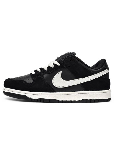 Nike SB Dunk Low Black White Two С МЕХОМ