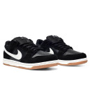 Nike SB Dunk Low Black White Gum С МЕХОМ