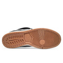 Nike SB Dunk Low Black White Gum С МЕХОМ