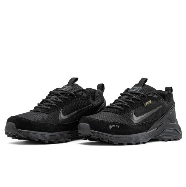 Nike Rivah Low Gore-Tex Black Two З ХУТРОМ