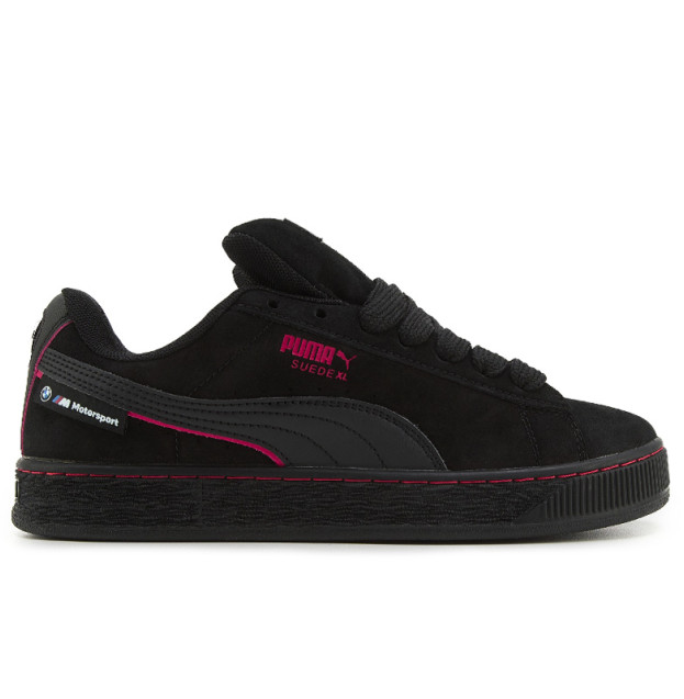 Puma Suede XL x BMW M Motorsport Black Pop Red 308706-01