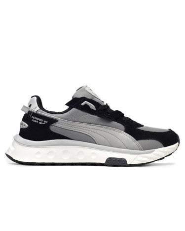 Puma Wild Rider Black Grey