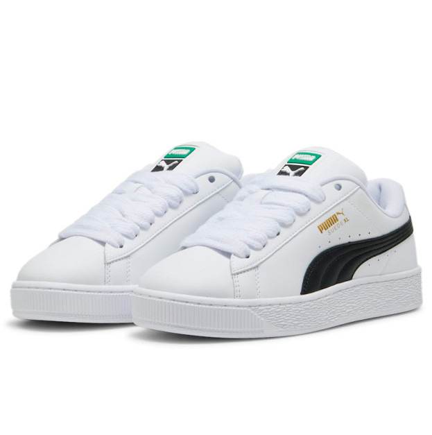 Puma Suede XL White Black 397255-02