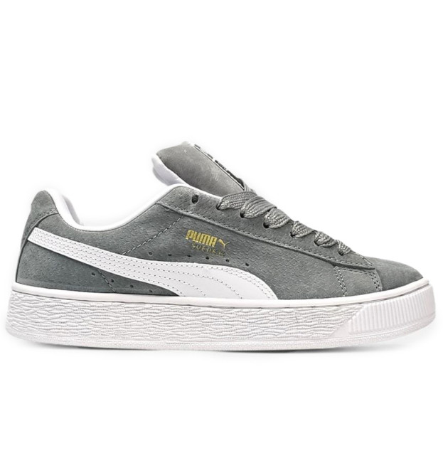 Puma Suede XL Pleasures Grey White