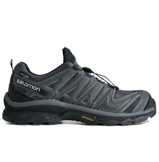 Salomon XA Forces Gore-Tex Waterproof Black Grey Two Termo