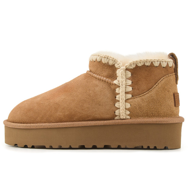 UGG Eskimo Platform Chestnut