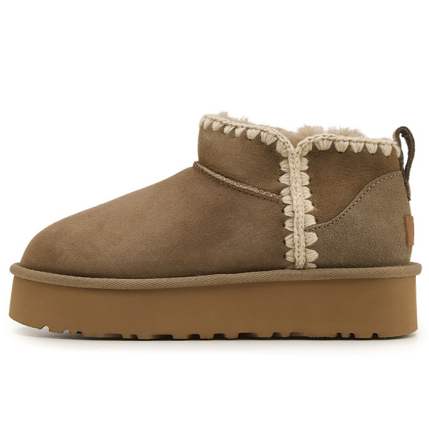 UGG Eskimo Platform Mini Chestnut Beige