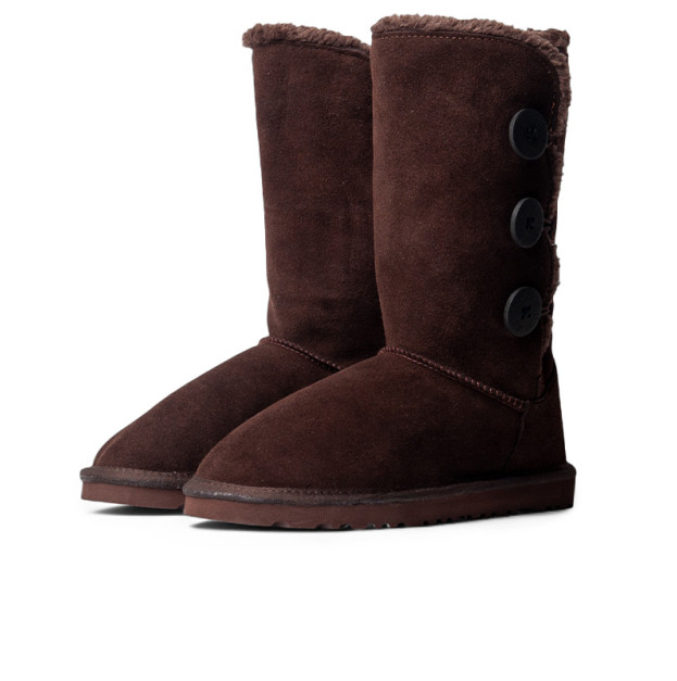 UGG Bailey Button Triplet II Brown Mocha