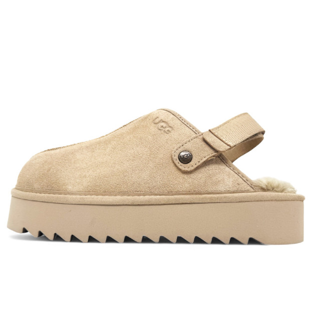 UGG Lanah Clog Platform Beige