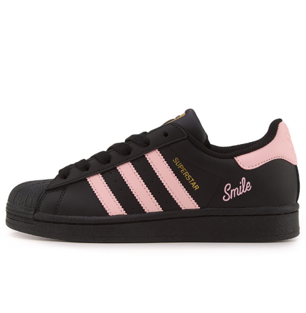 Adidas Superstar Smile Black Pink