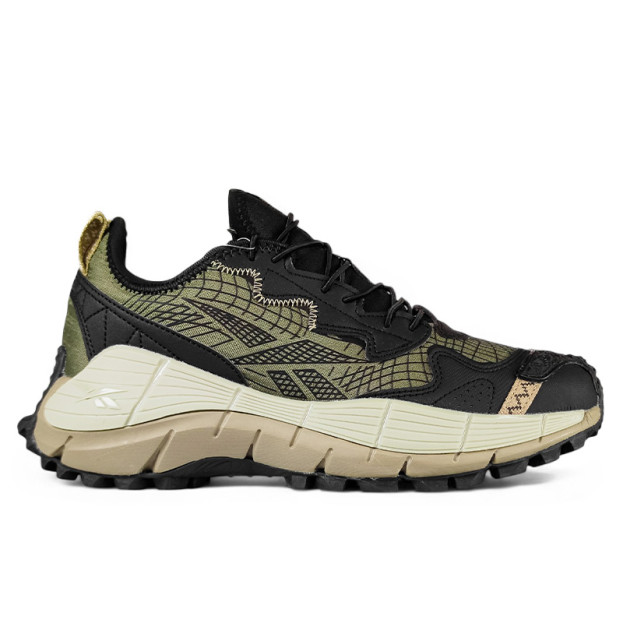 Reebok Zig Kinetica Edge Olive Grey White