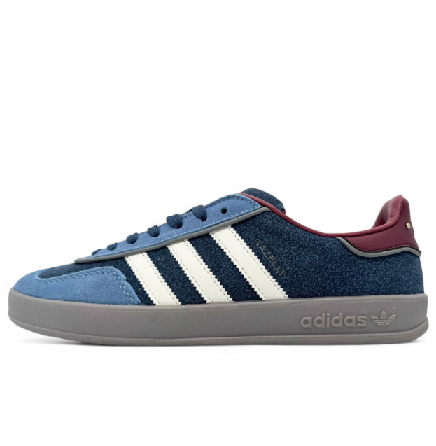 Adidas Gazelle Indoor Crew Navy Burgundy ID1008