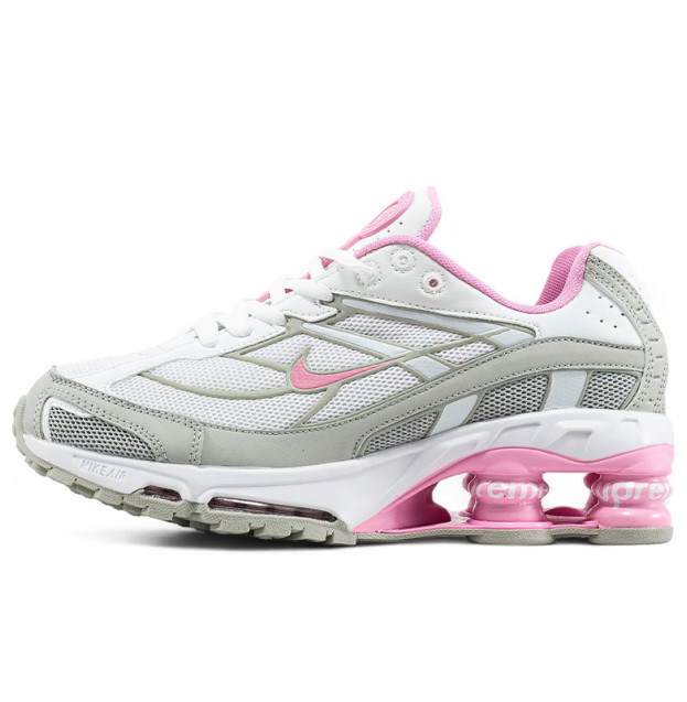 Nike Shox x Supreme Ride 2 White Pink