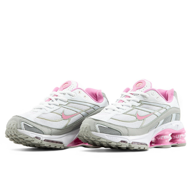 Nike Shox x Supreme Ride 2 White Pink