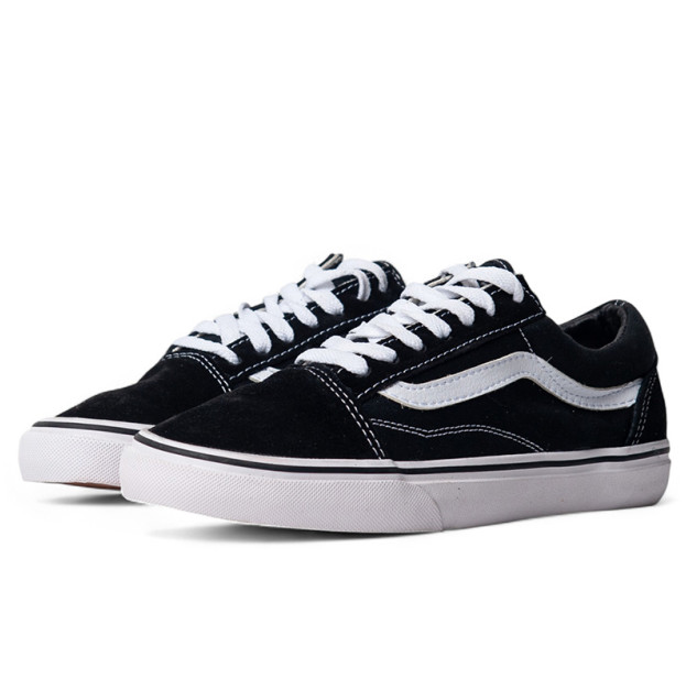 Vans Old Skool Slim Black White