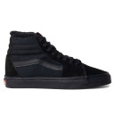 Vans Old Skool High Total Black З ХУТРОМ