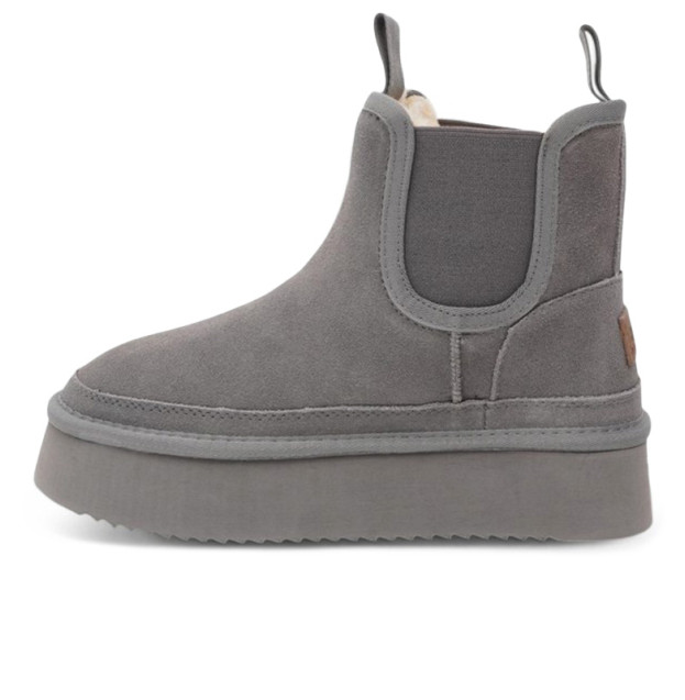 UGG Neumel Boot Platform Chelsea Grey Beige