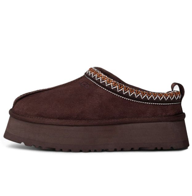 UGG Tasman Platform Slippers Chocolate