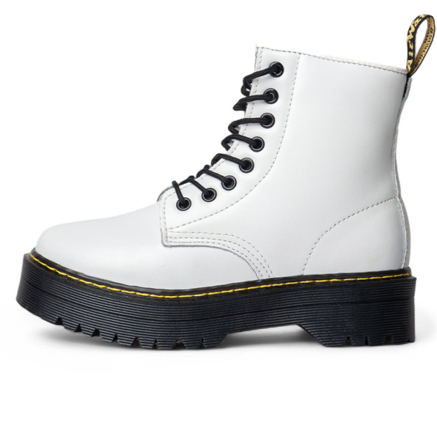 Dr. Martens Jadon WarmWair Platform Boots White З ХУТРОМ