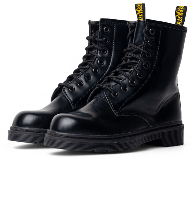 Dr. Martens 1460 Mono Polished Smooth Black З ХУТРОМ