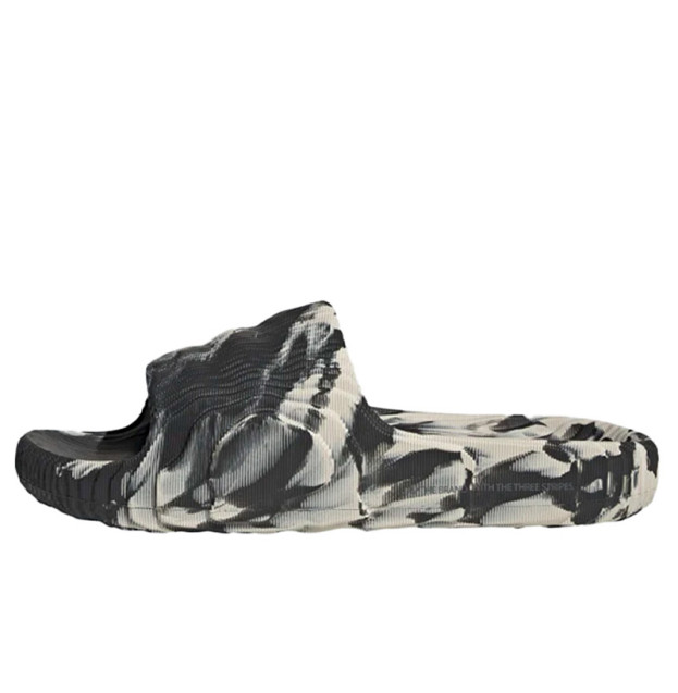 Adidas Adilette 22 Slides Carbon Aluminium GX6947