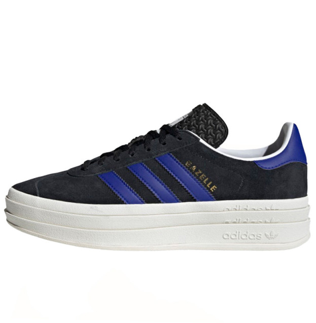 Adidas Gazelle Bold Core Black Lucid Blue HQ4408