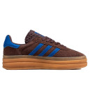 Adidas Gazelle Platform Brown Blue
