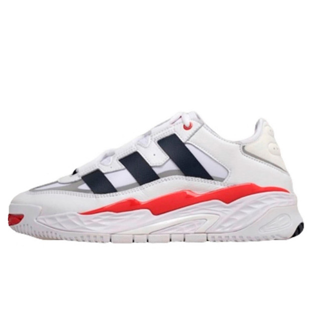 Adidas Niteball White Black Red