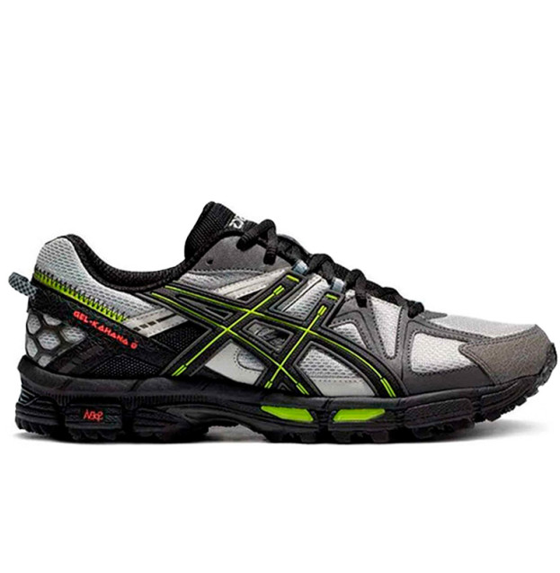 Asics Gel-Kahana 8 Grey Black Green ASC001MB097