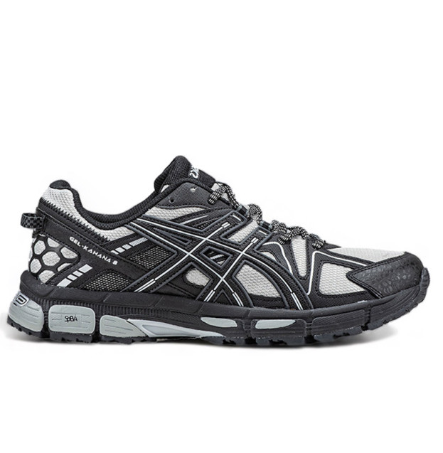 Asics Gel-Kahana 8 Black White Grey