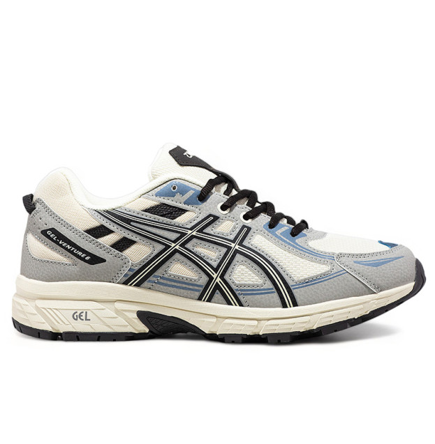 Asics Gel Venture 6 White Grey Black