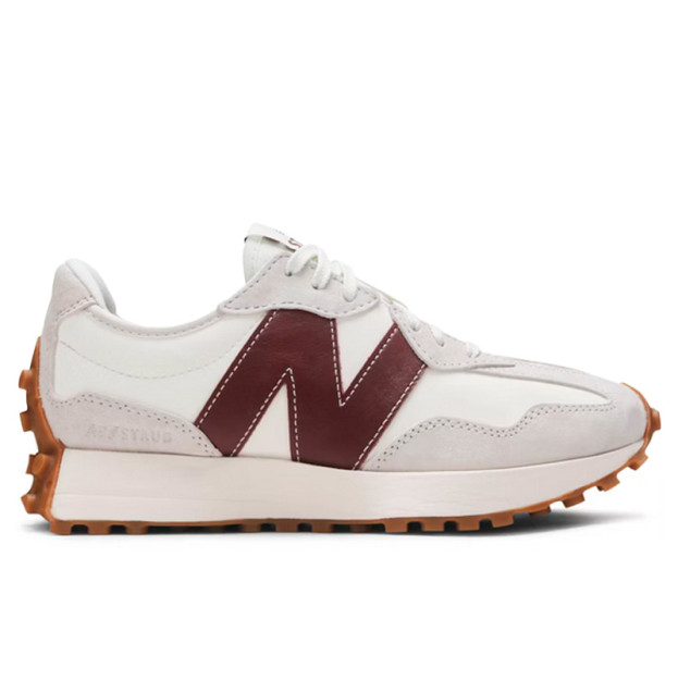 New Balance 327 x STAUD Grey Burgundy WS327SG