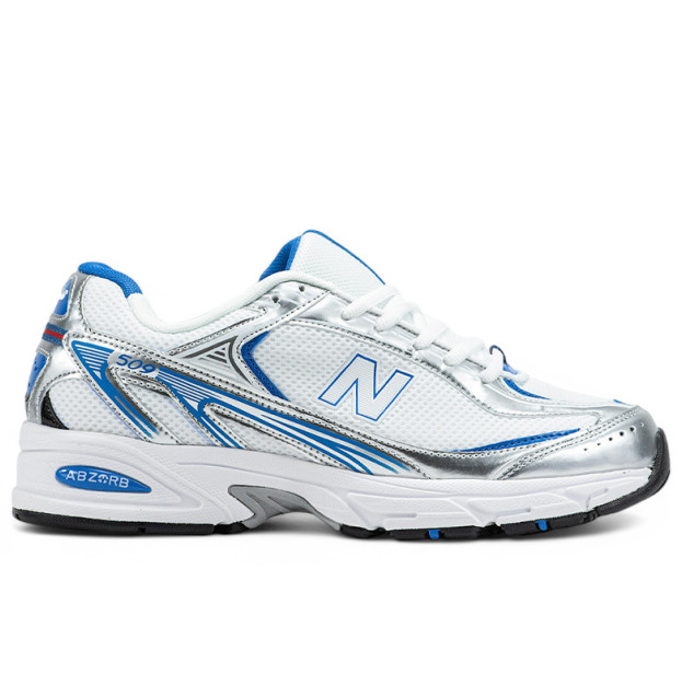 New Balance 509 White Blue Silver
