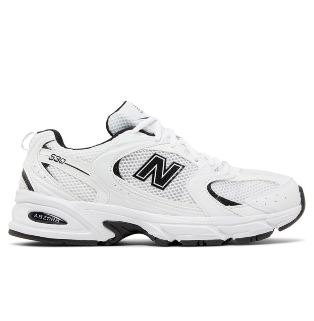 New Balance 530 White Black MR530EWB