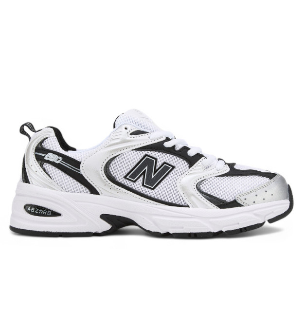 New Balance 530 White Black Silver