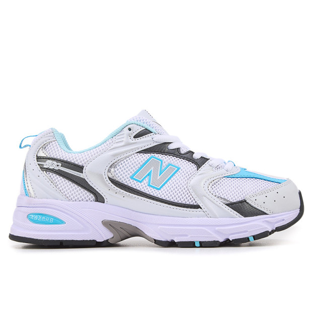 New Balance 530 White Black Silver